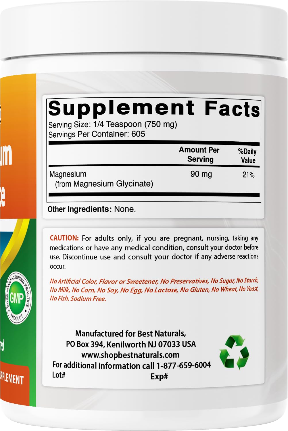 Best Naturals MINERAL_SUPPLEMENT