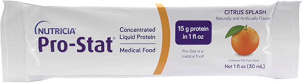 Nutricia Pro-Stat Sugar Free Citrus Splash Protein - 96 Packets