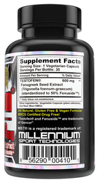 MST Testofen Fenugreek Seed Extract 600mg - 30 Capsules - image 3