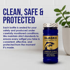 NCB Alaska Deep Sea Fish Oil Omega 3-6-9 - 100 Softgels - image 7