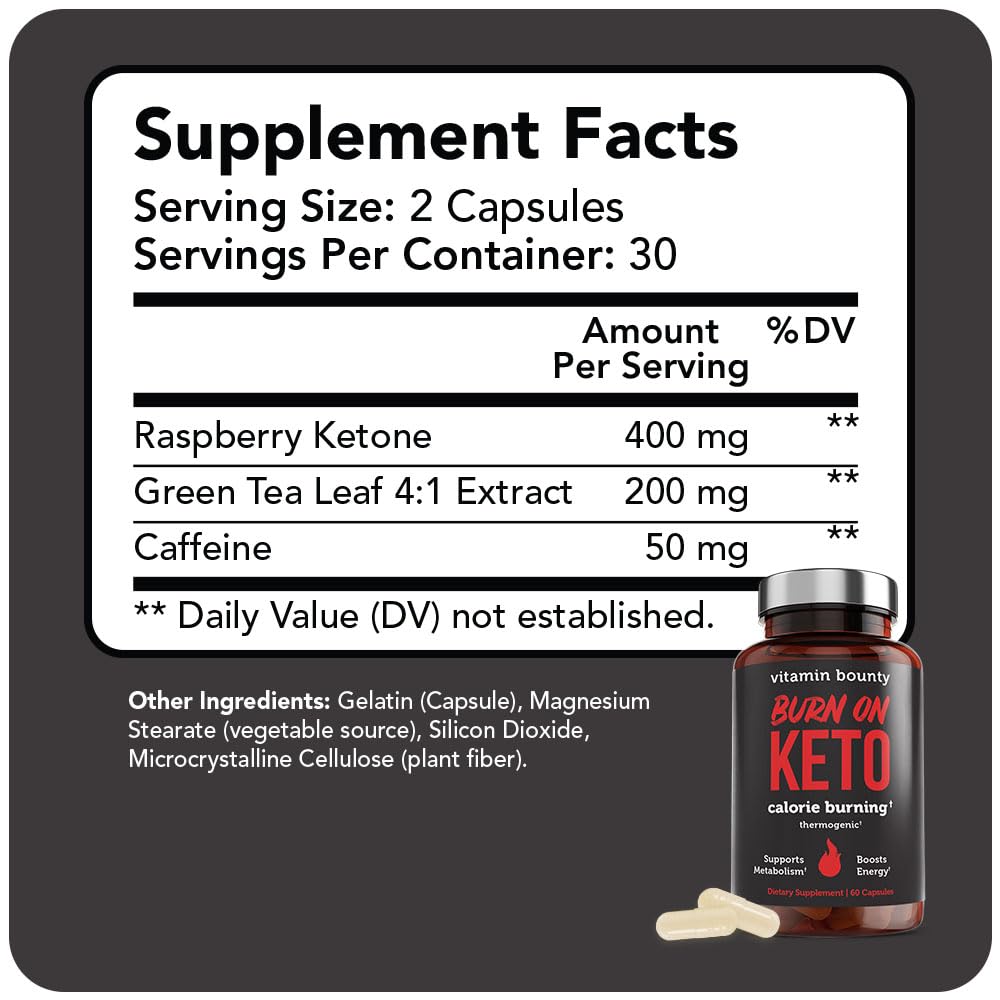 Vitamin Bounty Burn on Keto