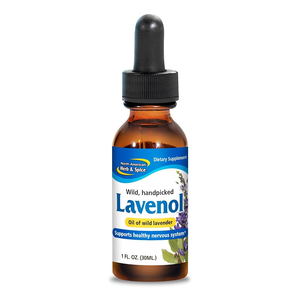 NORTH AMERICAN HERB & SPICE Lavenol Wild Lavender Oil - 1 fl. oz.