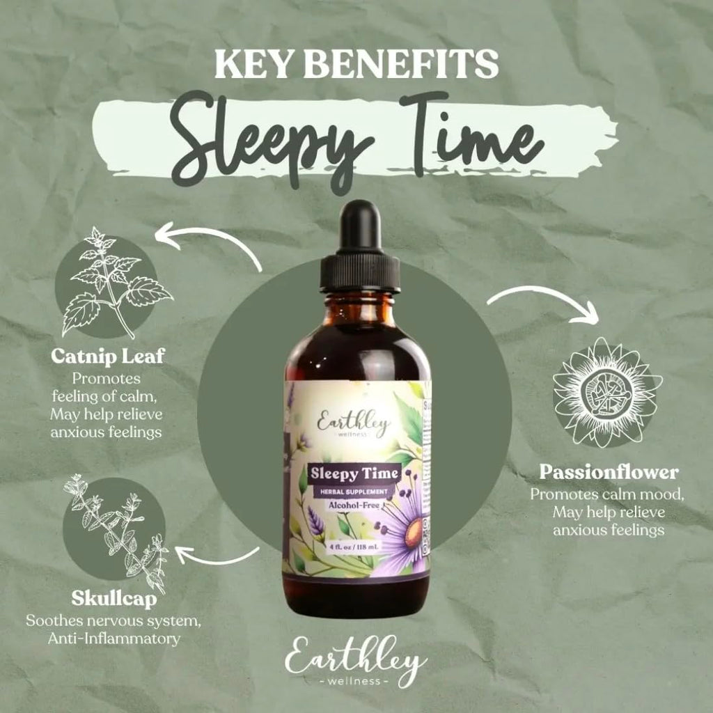 Earthley Wellness Sleepy Time Herbal Sleep Support - 1 Fl Oz - image 3