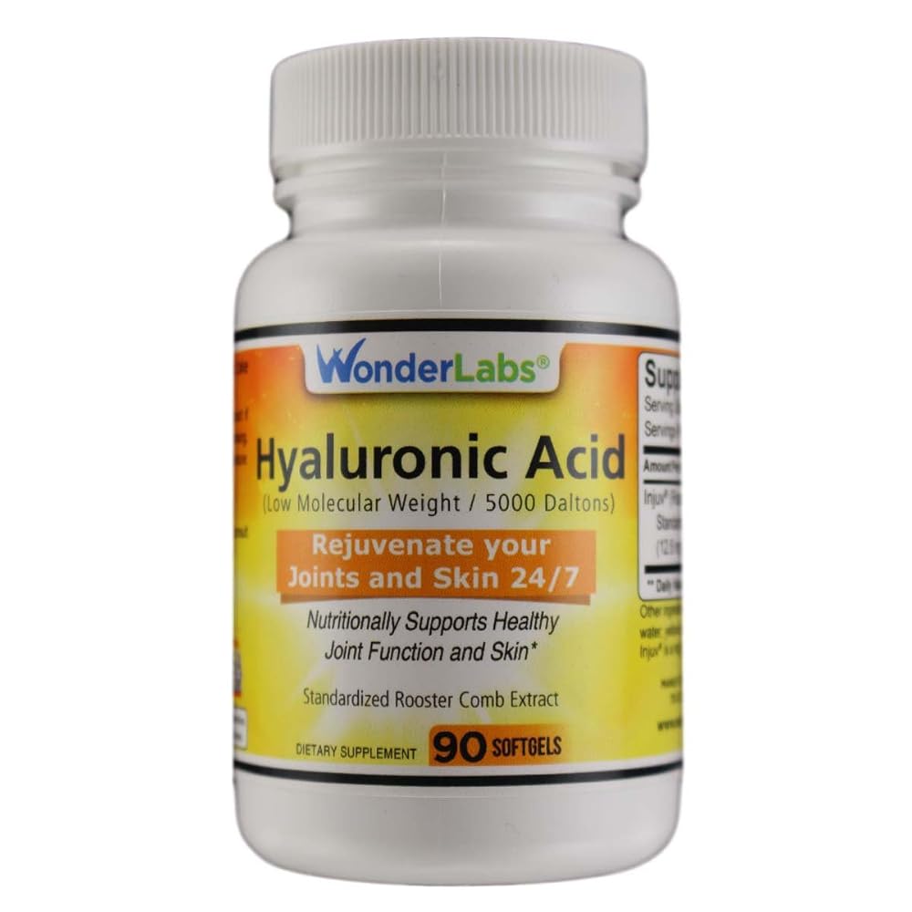 Wonder Laboratories Hyaluronic Acid 120 mg - 90 Capsules