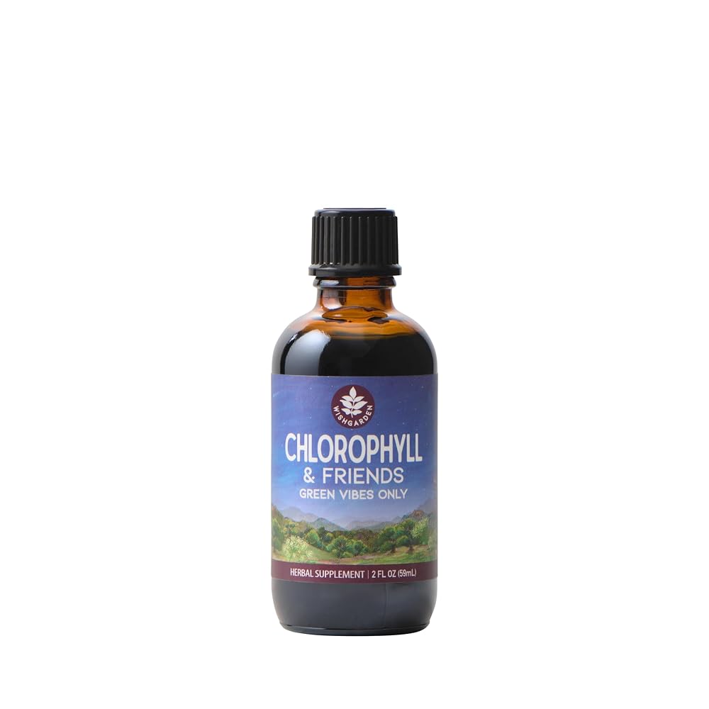 WishGarden Herbs Chlorophyll & Friends Energy & Immune Tincture - 2 oz