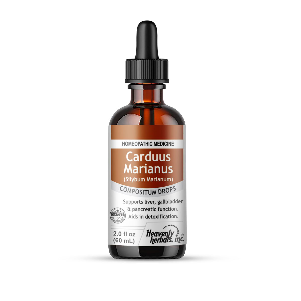 Heavenly Herbals Carduus Marianus Homeopathic Drops - 2 fl oz