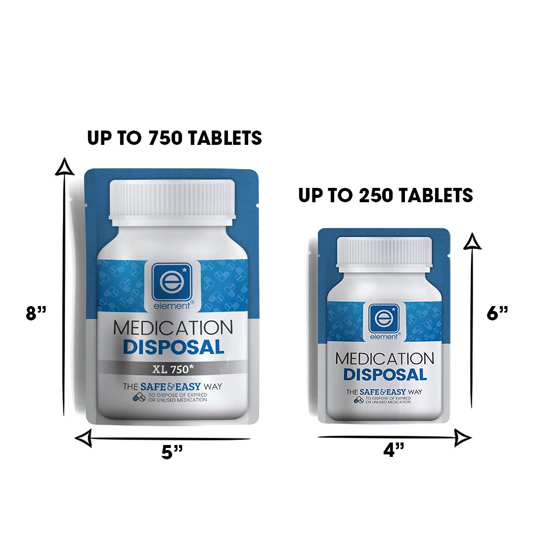 Element MDS XL 750 Medication Disposal System - 5 Pack with Holder - image 7