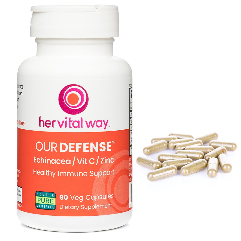 her vital way Our Defense Immune Support - Echinacea, Vitamin C, Zinc - image 5