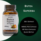 Barlowe's Herbal Elixirs Butea Superba Extract 600mg - 60 Vegan Capsules - image 4