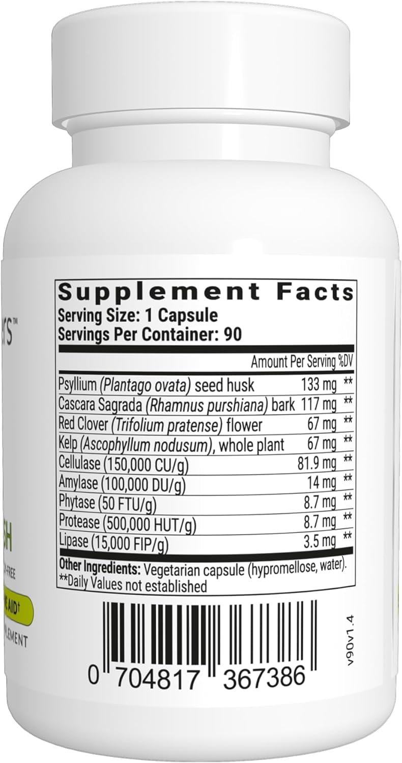 BIOptimizers Herbal Power Flush Digestive Cleanse - 90 Capsules - image 3