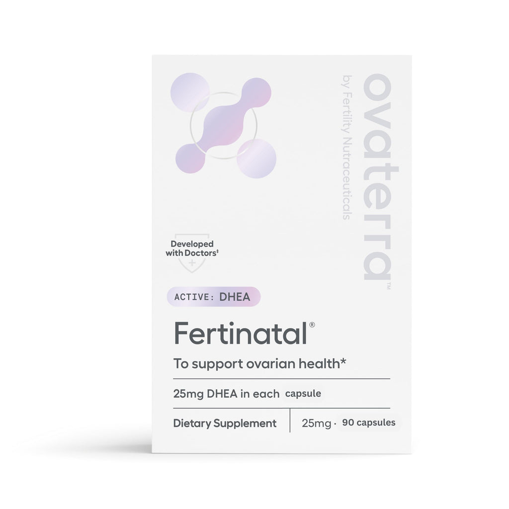 Fertinatal Micronized DHEA 25mg Fertility Supplement - 84 Capsules