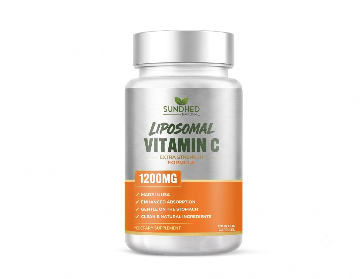Sundhed Natural Pure Liposomal Vitamin C - 1200mg Immune System