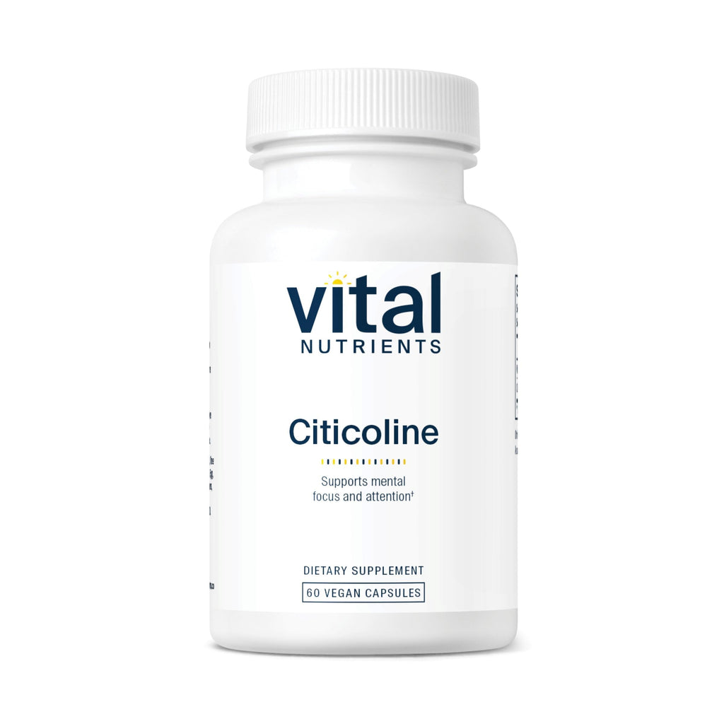 Vital Nutrients Citicoline 250 mg Brain Support - 60 Vegetarian Capsules
