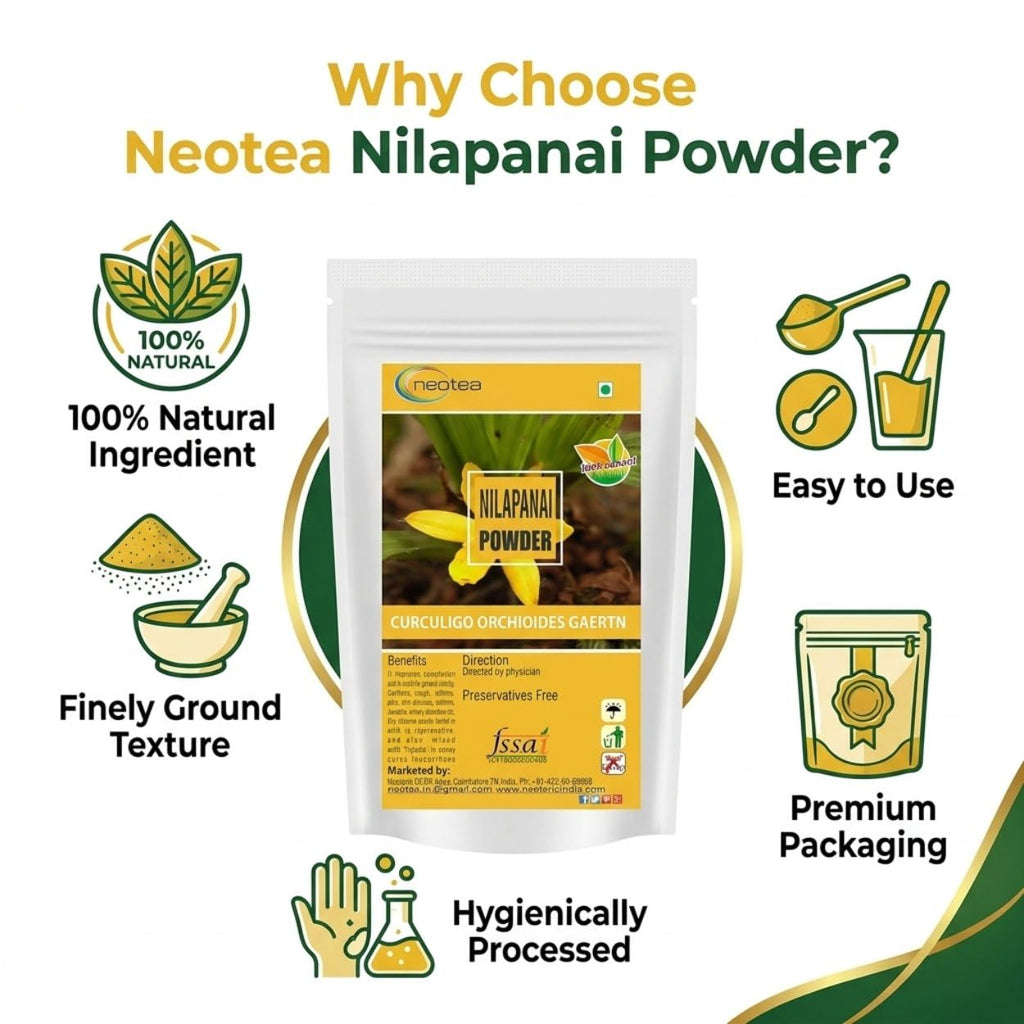 neotea Nilapanai Kizhangu Brahmin Ginseng Powder - 300g - image 6