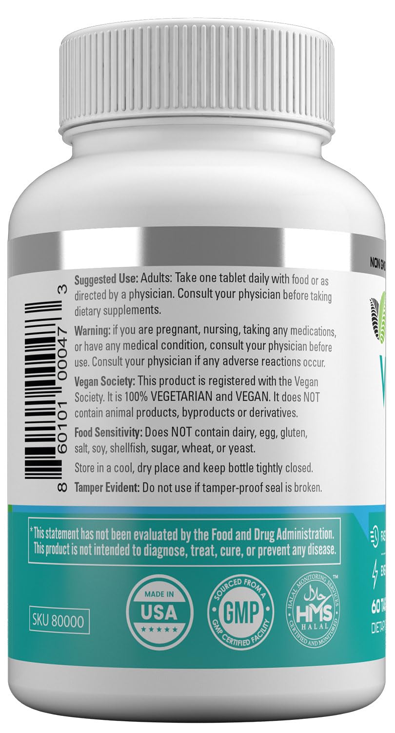 HAYAT Vitamin B12 1000 MCG Energy Metabolism Support - 60 Tablets - image 2