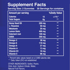 HEMPWAY Melatonin 20mg Sleep Gummies with Hemp & GABA - 60 Gummies - image 5