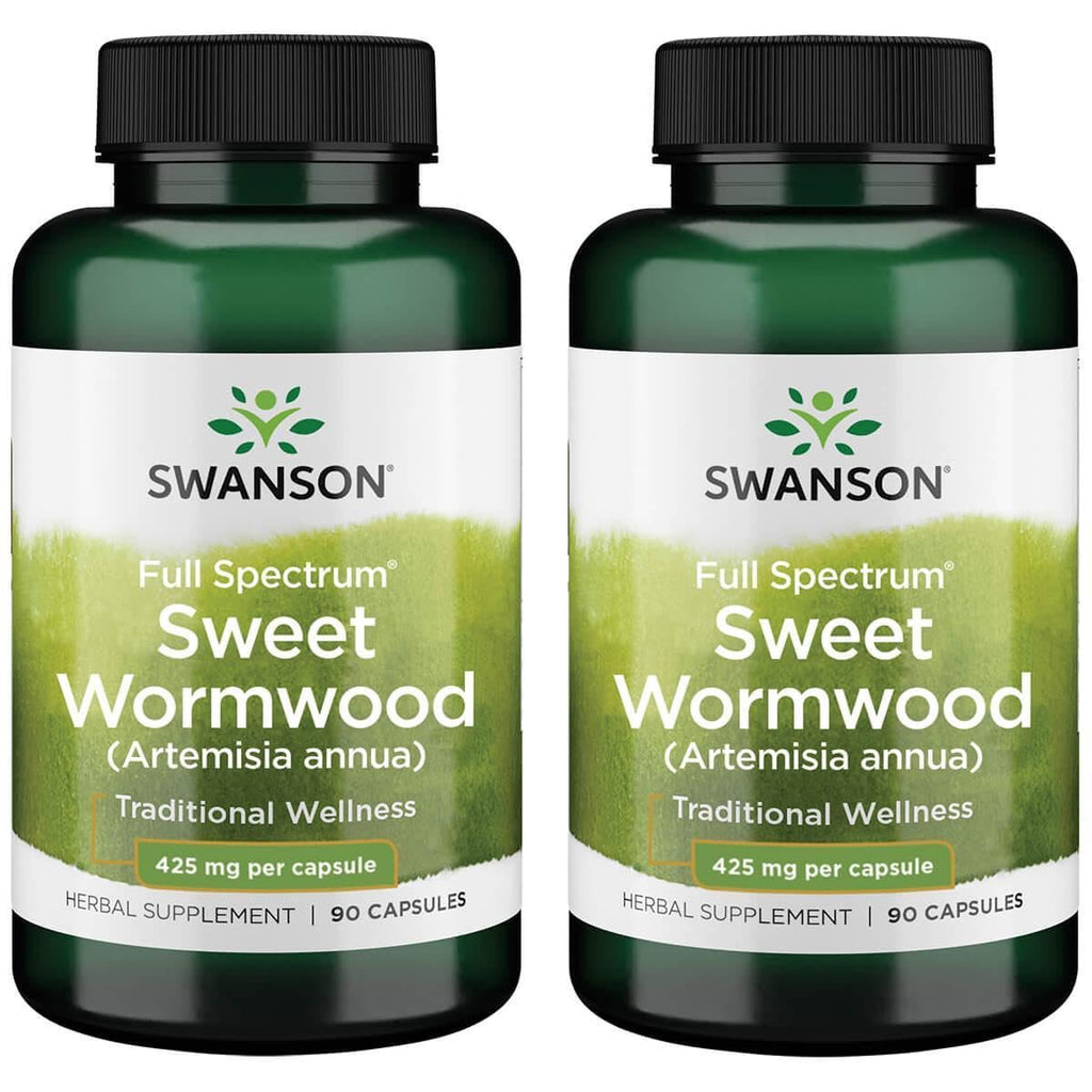 Swanson Sweet Wormwood Herbal Supplement 425 mg - 180 Capsules