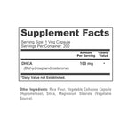 NusaPure DHEA 100mg Vegetarian Capsules - 200 Capsules - image 4