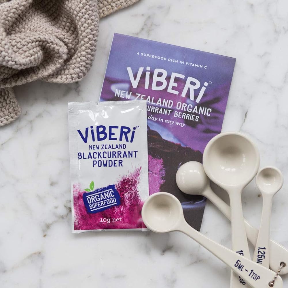 ViBERi Organic Blackcurrant Powder - 20 Sachets - image 2