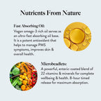 Wellbeing Nutrition Slow Multivitamin & Vegan Omega 3 for Women - 60 Capsules - image 6