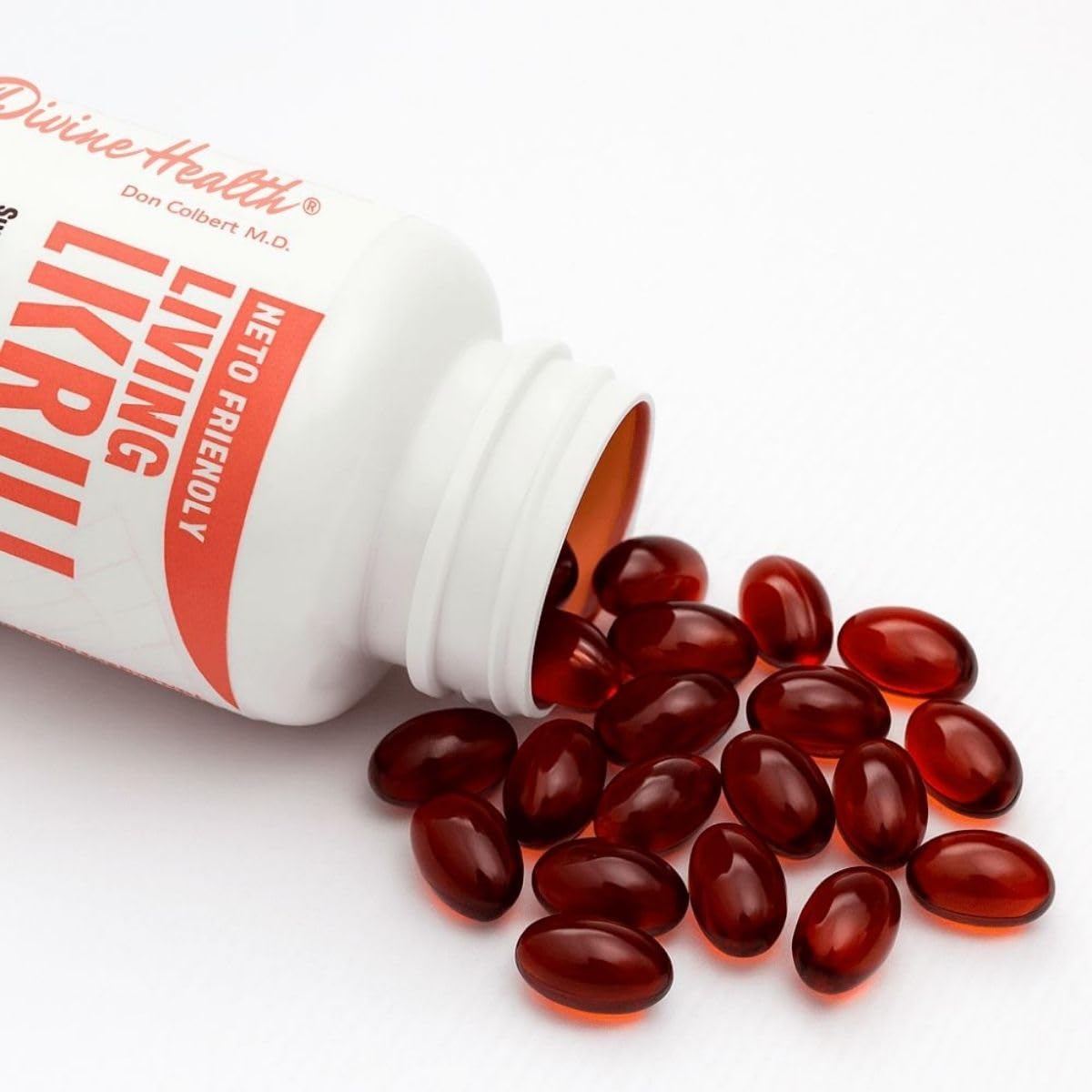 Divine Health Dr. Colbert Krill Oil 1000mg - 60 Softgels - image 8