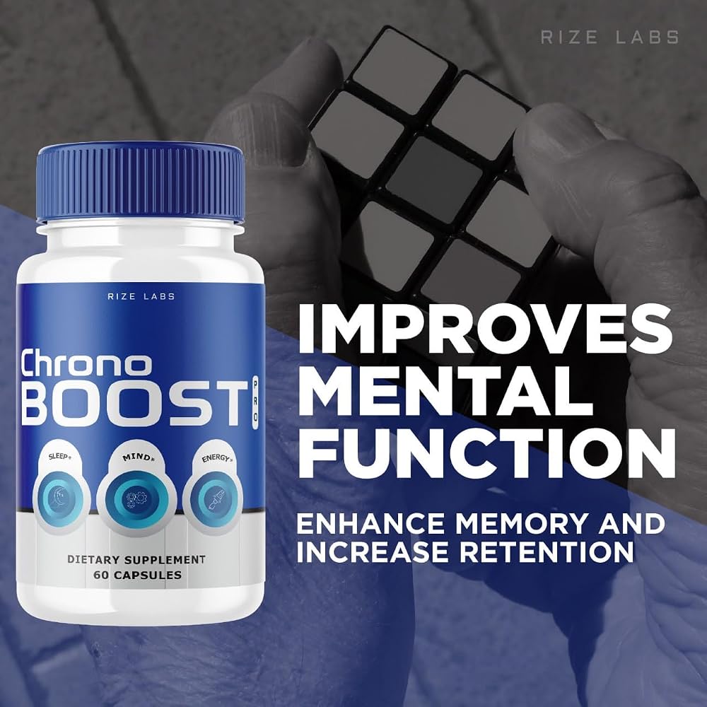 Rize Labs Chrono Boost Pro Sleep and Brain Health Capsules - 180 Count - image 3