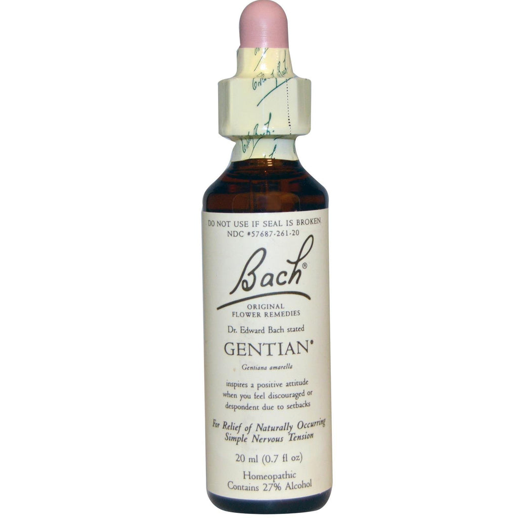 Bach, Bach Original Flower Remedies Gentian, 0.68 Fl Oz