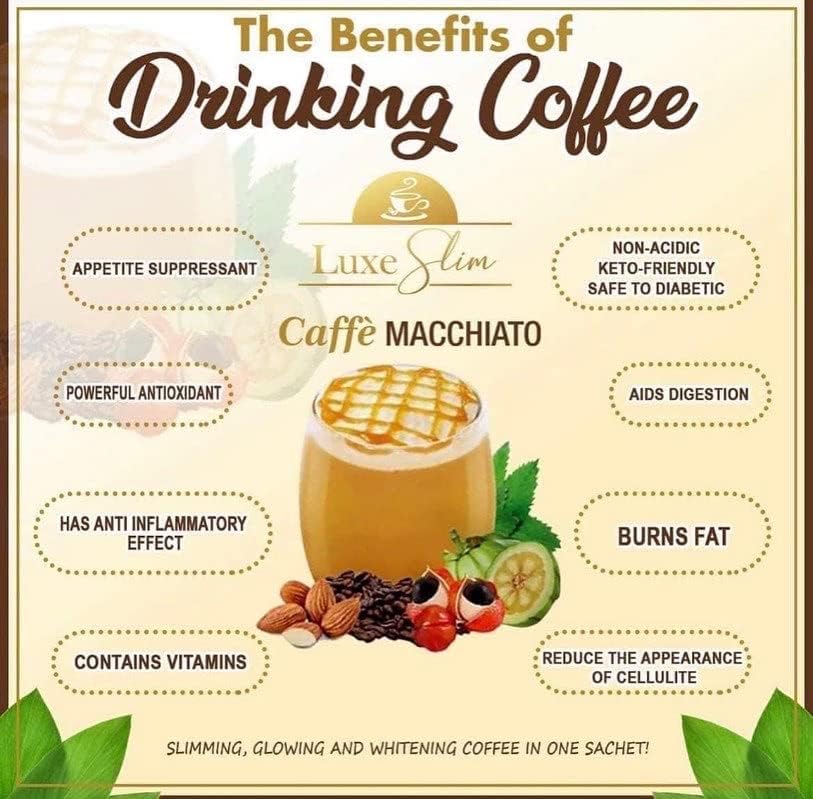 Luxe Slim Café Macchiato with Hydrolyzed Collagen - 10 Sachets - image 4