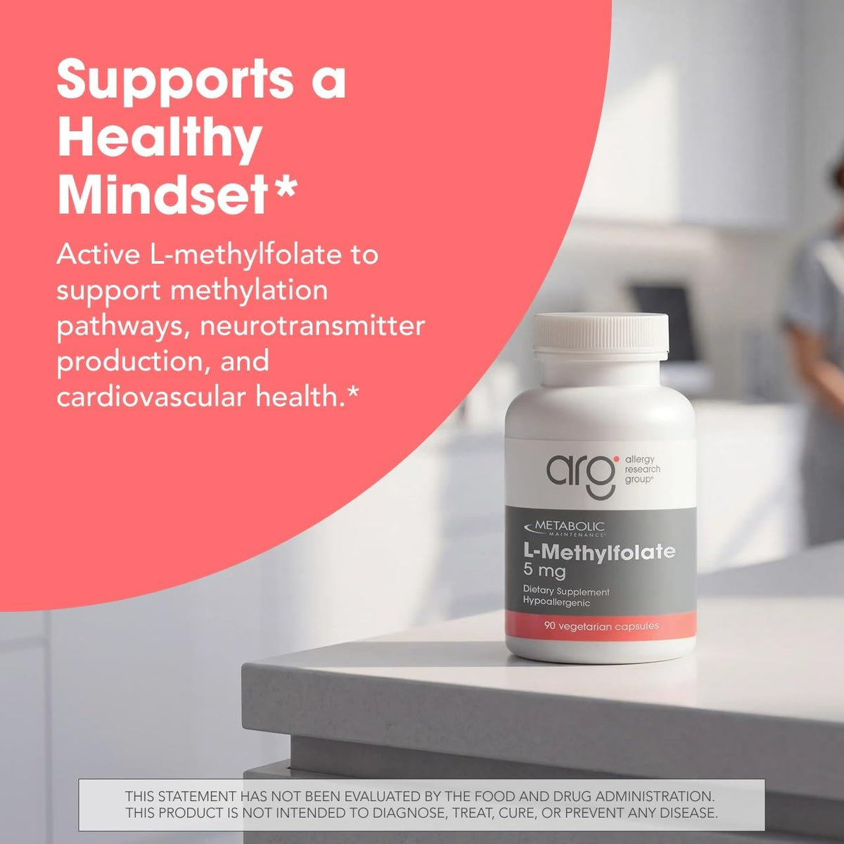 Metabolic Maintenance L-Methylfolate 5 mg - 90 Capsules - image 2