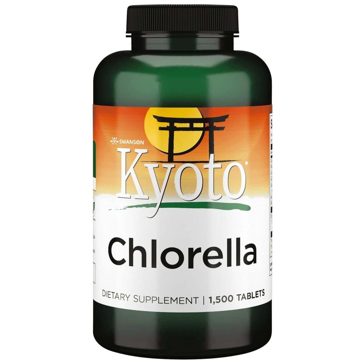 Swanson Chlorella 194 mg Vegetarian - 1500 Tablets