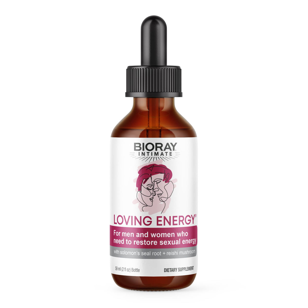 BIORAY Intimate Loving Energy Herbal Tincture - 2 fl oz