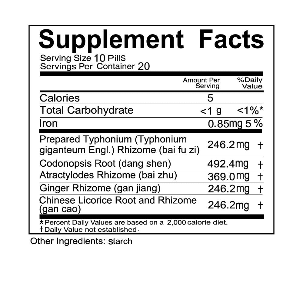 Solstice Medicine Company Fuzi Lizhong Wan Herbal Supplement - 200 Pills - image 4