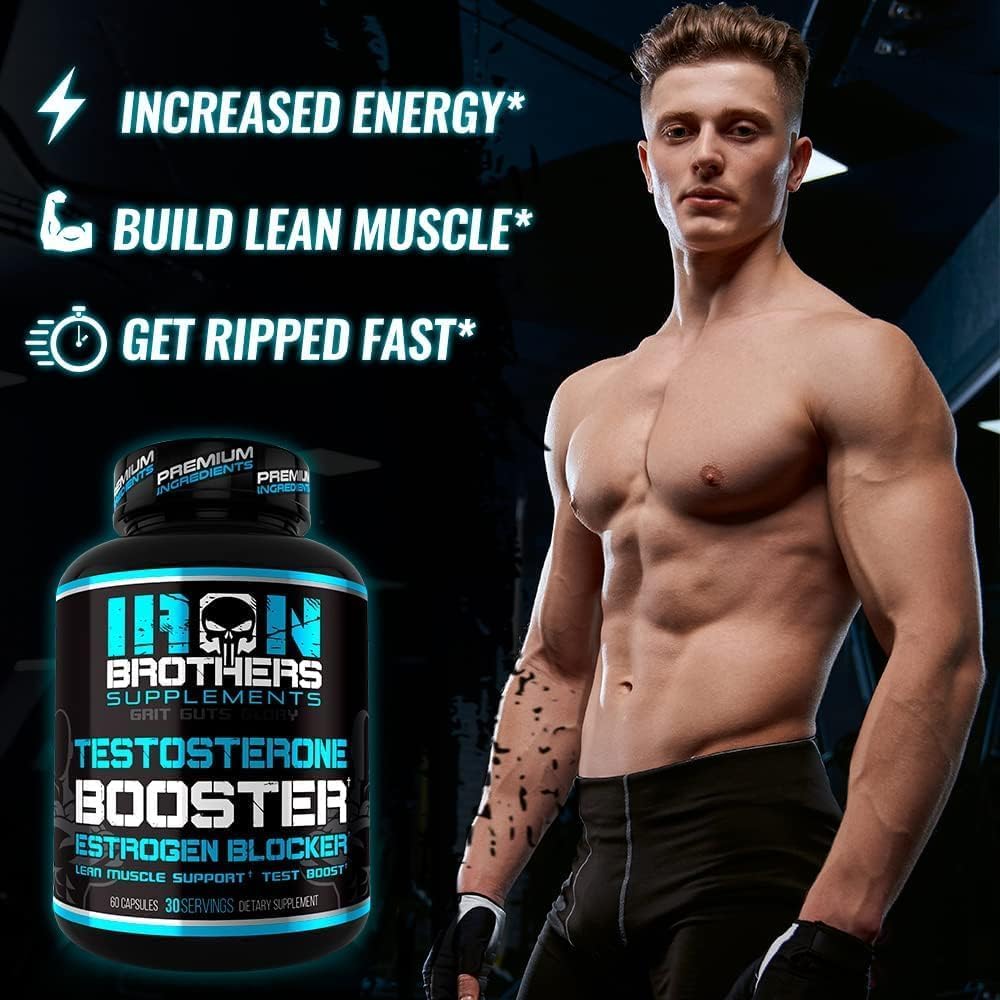 Iron Brothers Men’s Testosterone Support Supplement