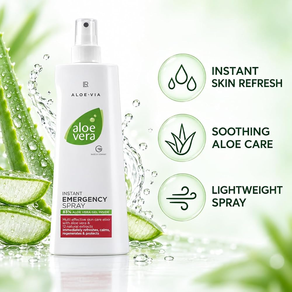 LR Health & Beauty Aloe Vera Instant Emergency Body Spray - 400 ml - image 2
