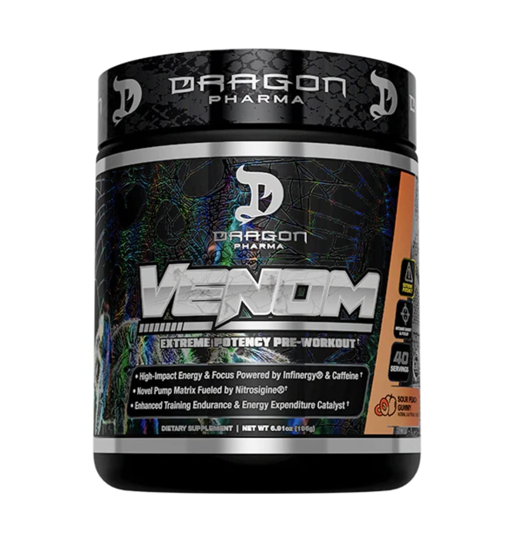 DRAGON PHARMA Venom Extreme Potency Pre-Workout