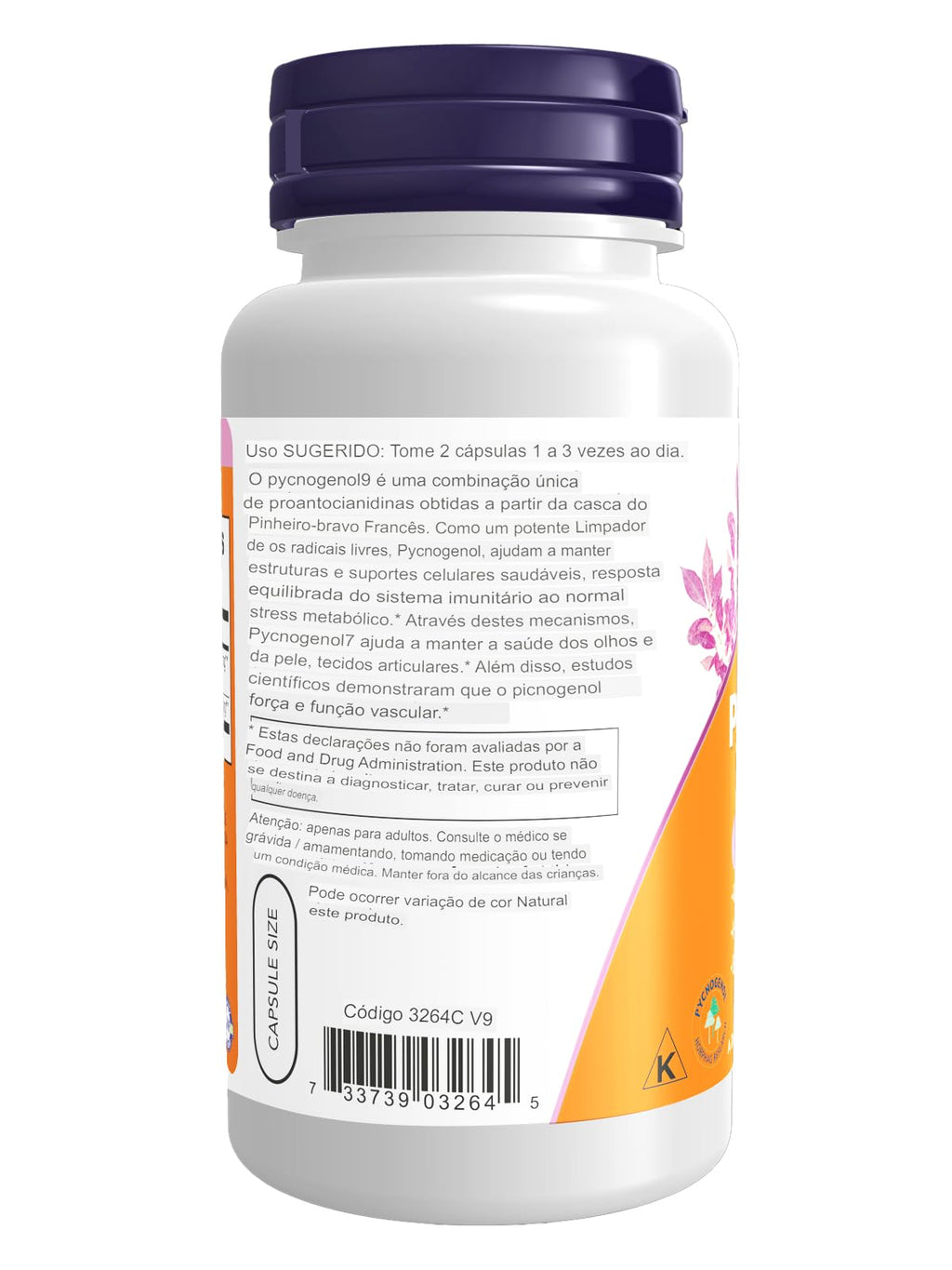 NOW Foods Pycnogenol 30 mg - 120 Capsules - image 3
