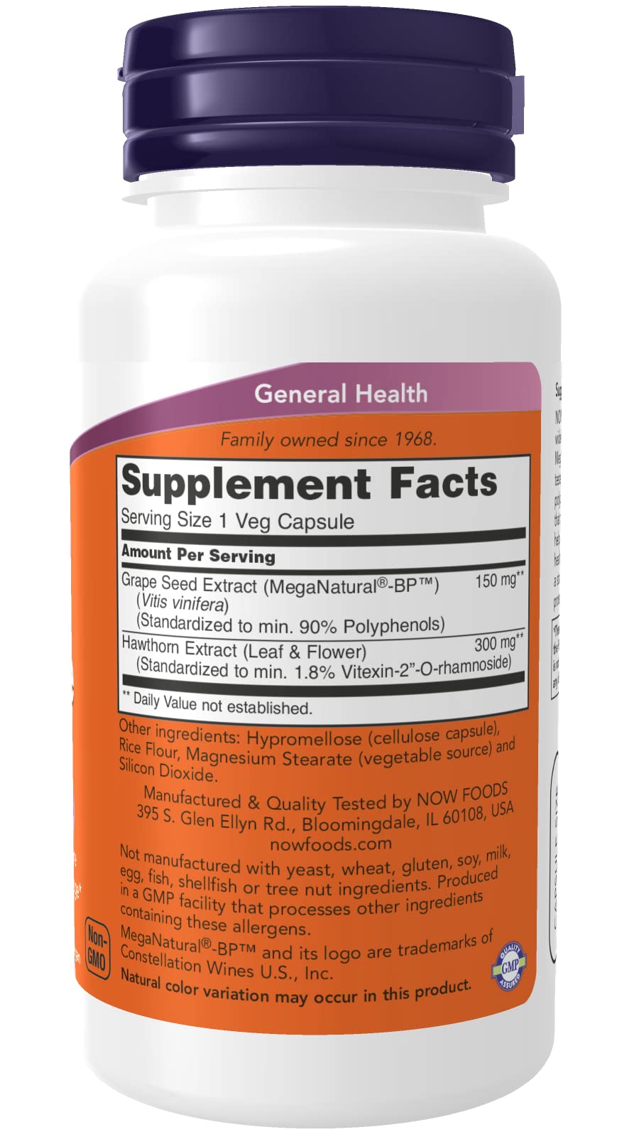 Now Foods Blood Pressure Health - 90 Capsules - image 2
