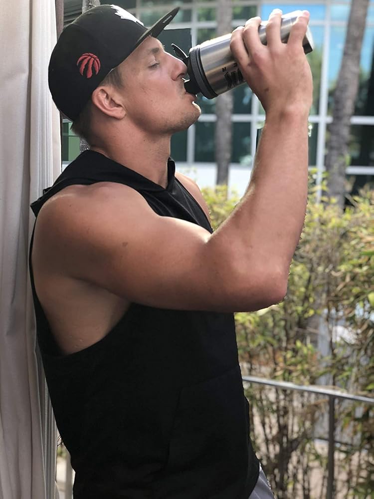 Ice Shaker Gronk Fitness Edition Shaker Bottle - 26 Oz - image 4
