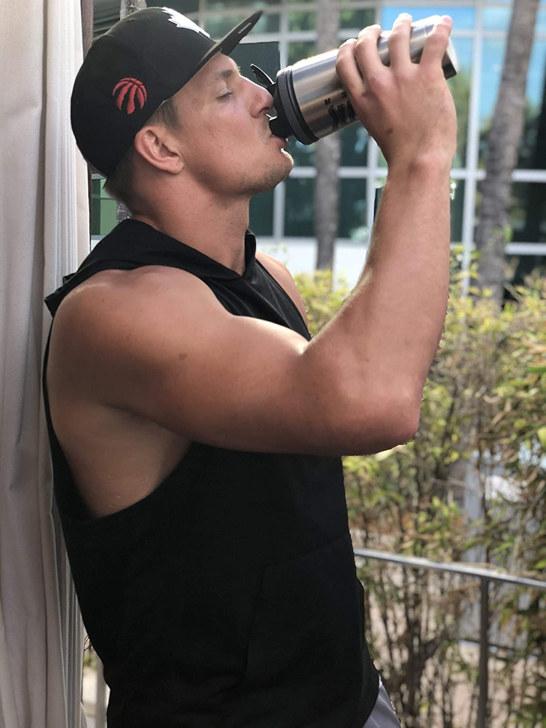 Ice Shaker Gronk Fitness Edition Shaker Bottle - 26 Oz - image 4