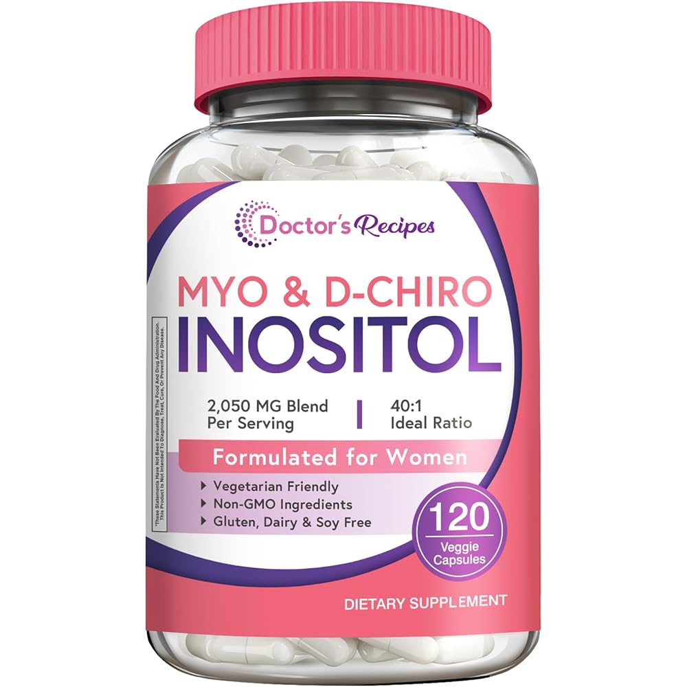 Doctor's Recipes Inositol Supplement for Women