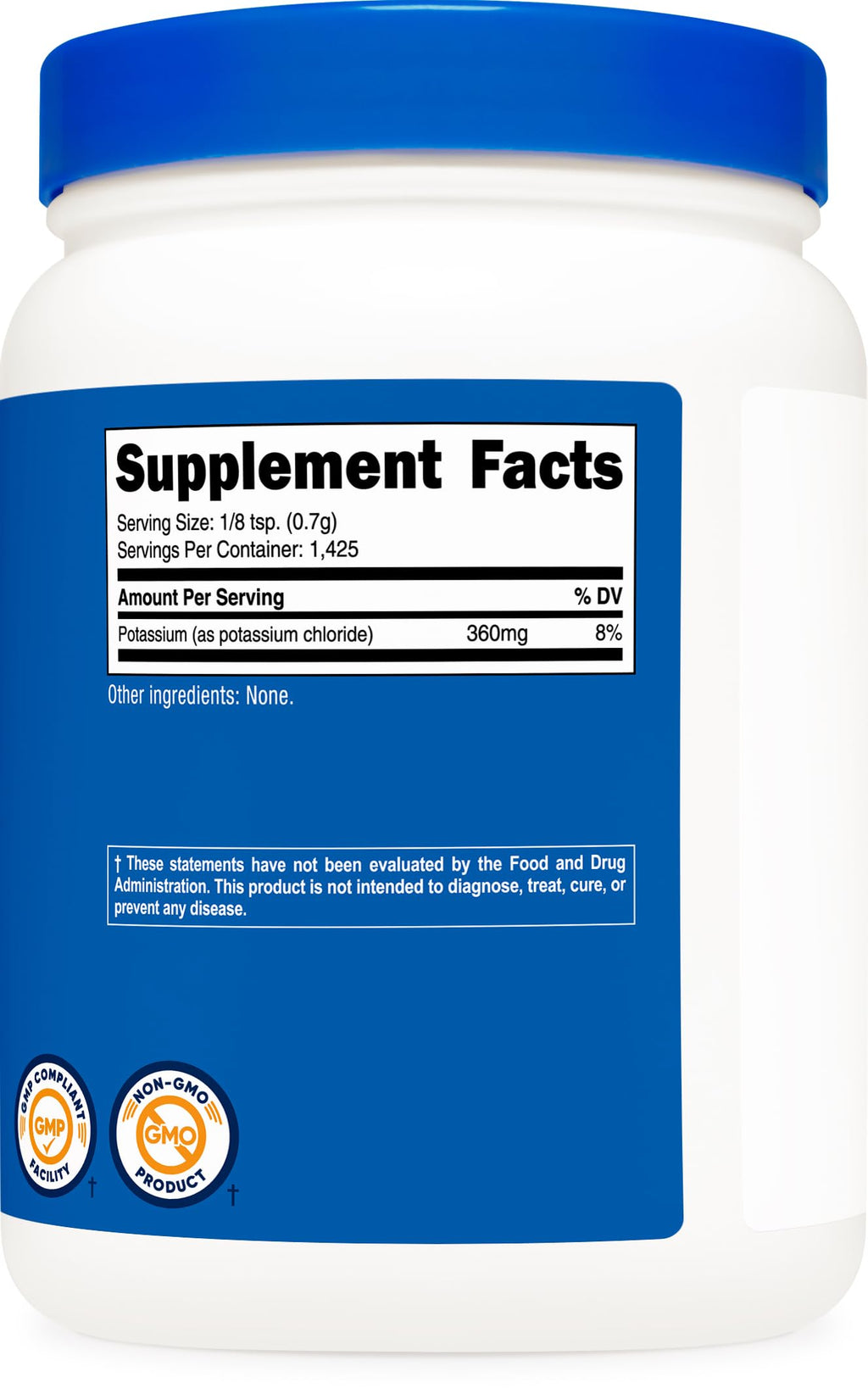 Nutricost Potassium Chloride Powder - 1kg - image 5