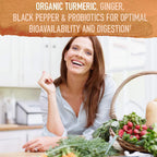 Garden of Life Organics Maximum Strength Turmeric Joints & Mobility - 30 Tablets - image 3