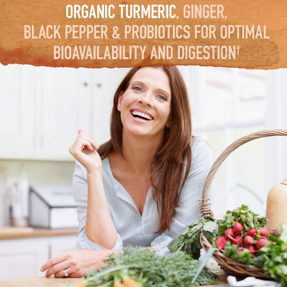 Garden of Life Organics Maximum Strength Turmeric Joints & Mobility - 30 Tablets - image 3
