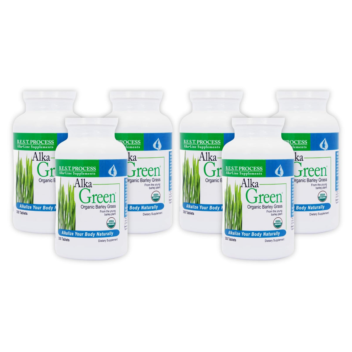 Morter Alka-Green Tablets - Undiluted 100% Organic Barley Grass Juice