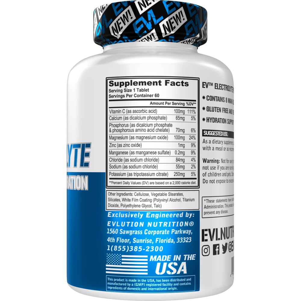 Evlution Electrolyte Tablets with 8 Key Electrolytes - 60 Tablets - image 2