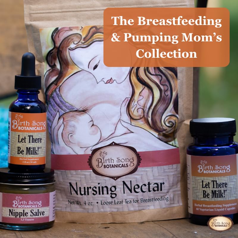 Birth Song Botanicals Let There Be Milk! Herbal Breastfeeding Tincture - 1 oz - image 8