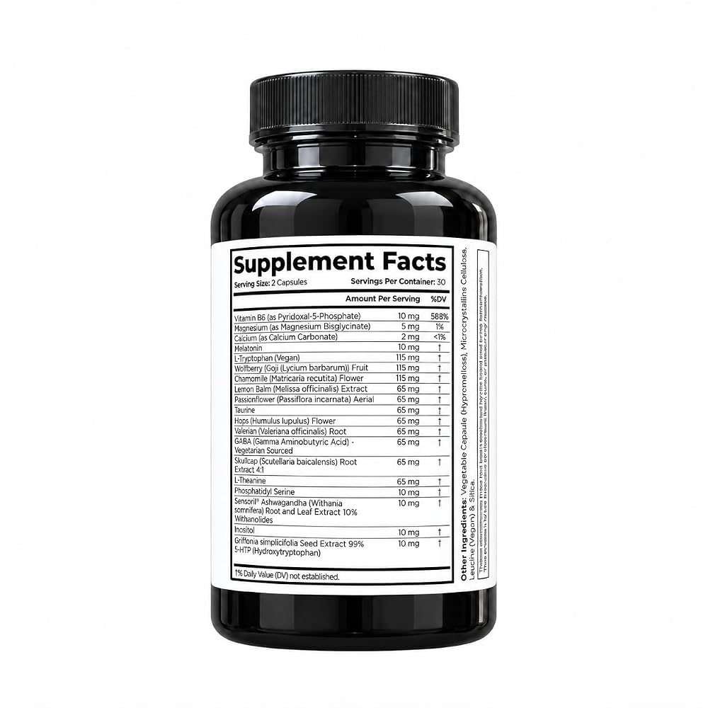Glow Natural Wellness Glow PM Sleep Supplement - 60 Capsules - image 3