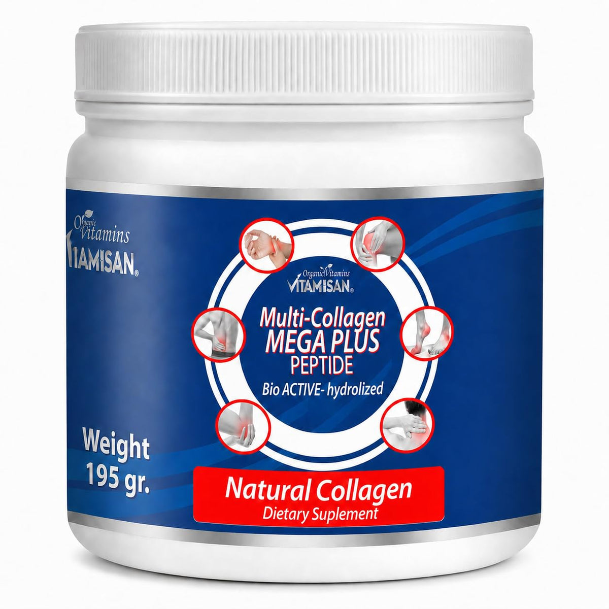 Vitamisan Multi-Collagen Peptides Powder - 30 Servings - image 2