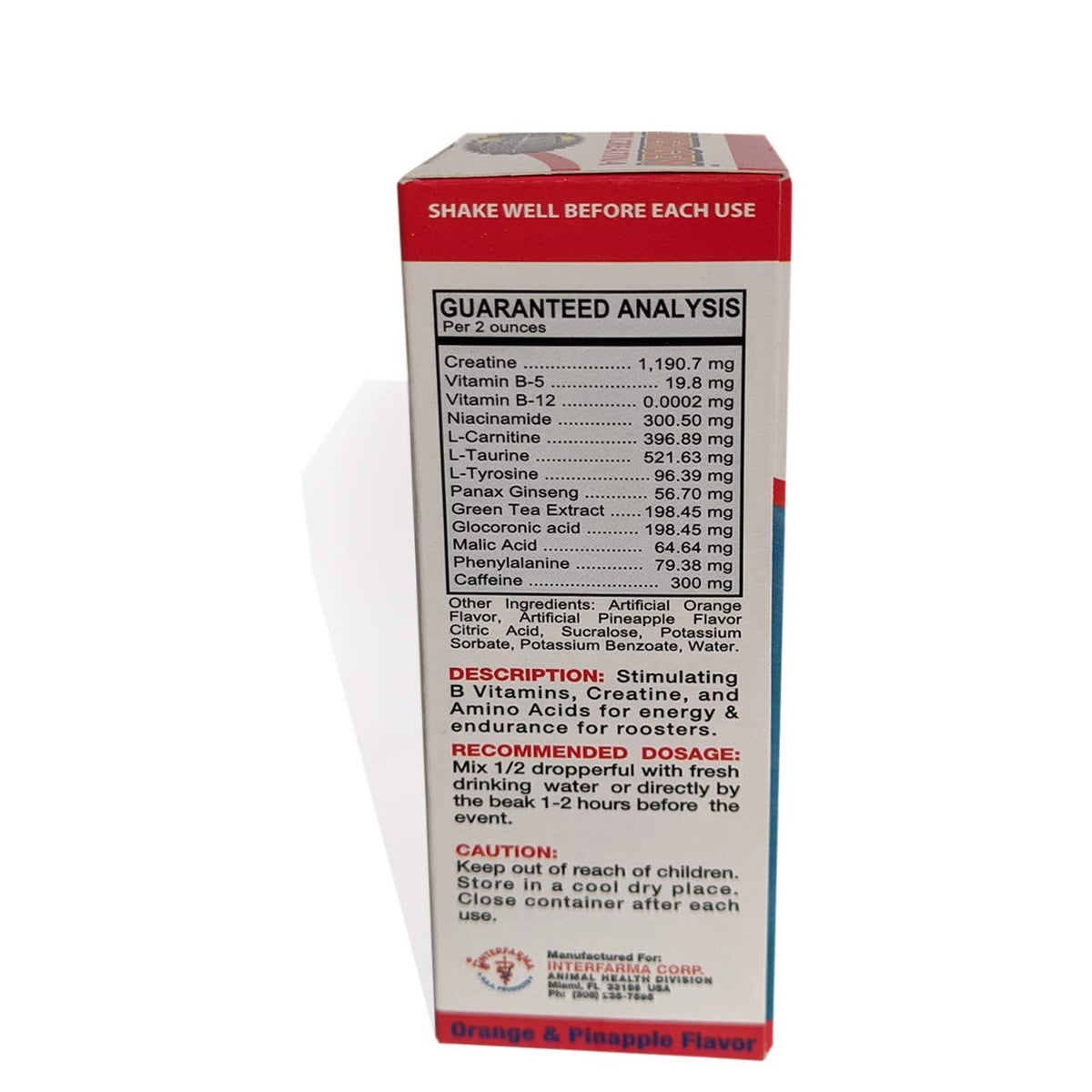 INTERFARMA Energen Extra Strength with Creatine for Roosters - 2 Fl Oz - image 3