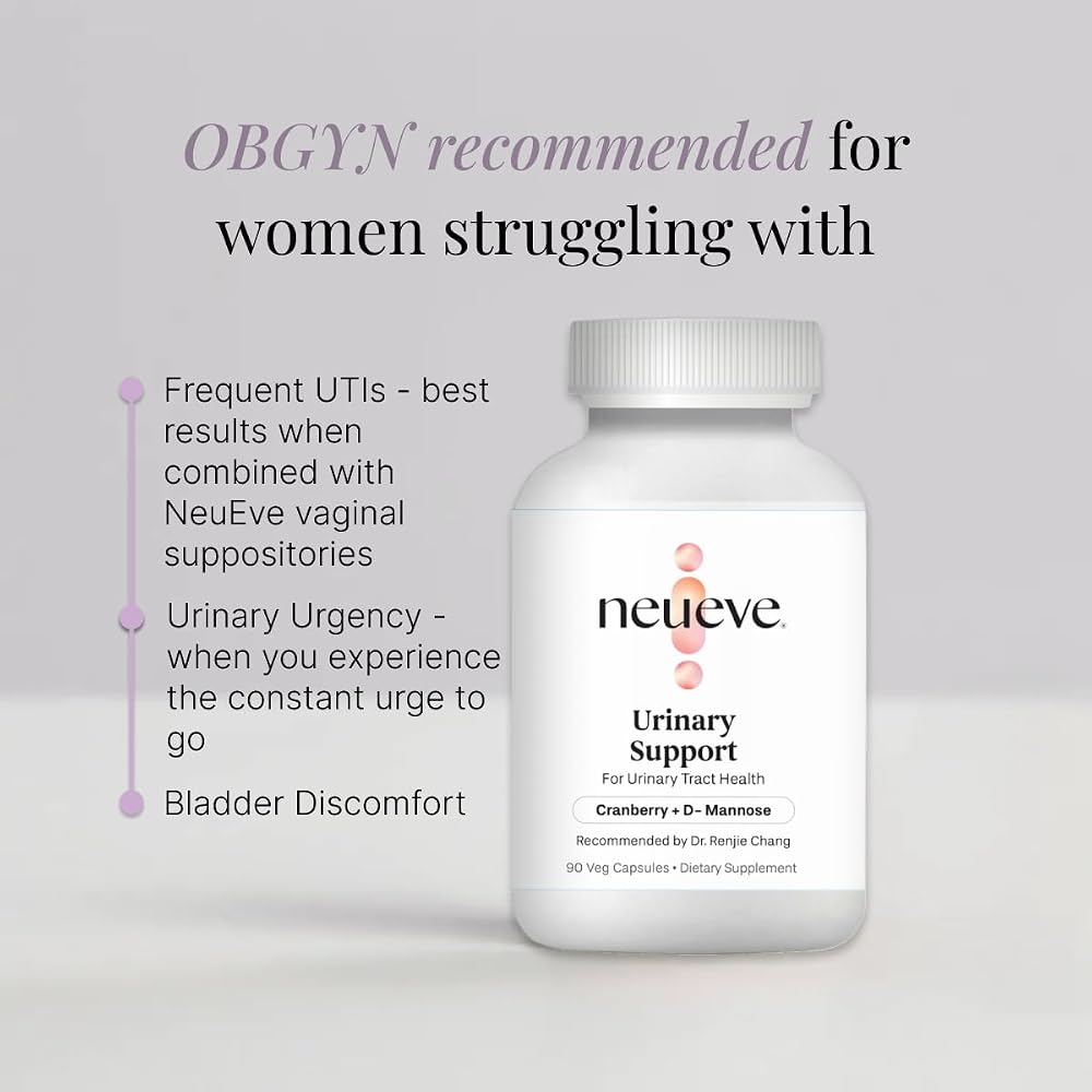 NeuEve Cranberry and D-Mannose Urinary Support - 90 Vegan Capsules - image 5